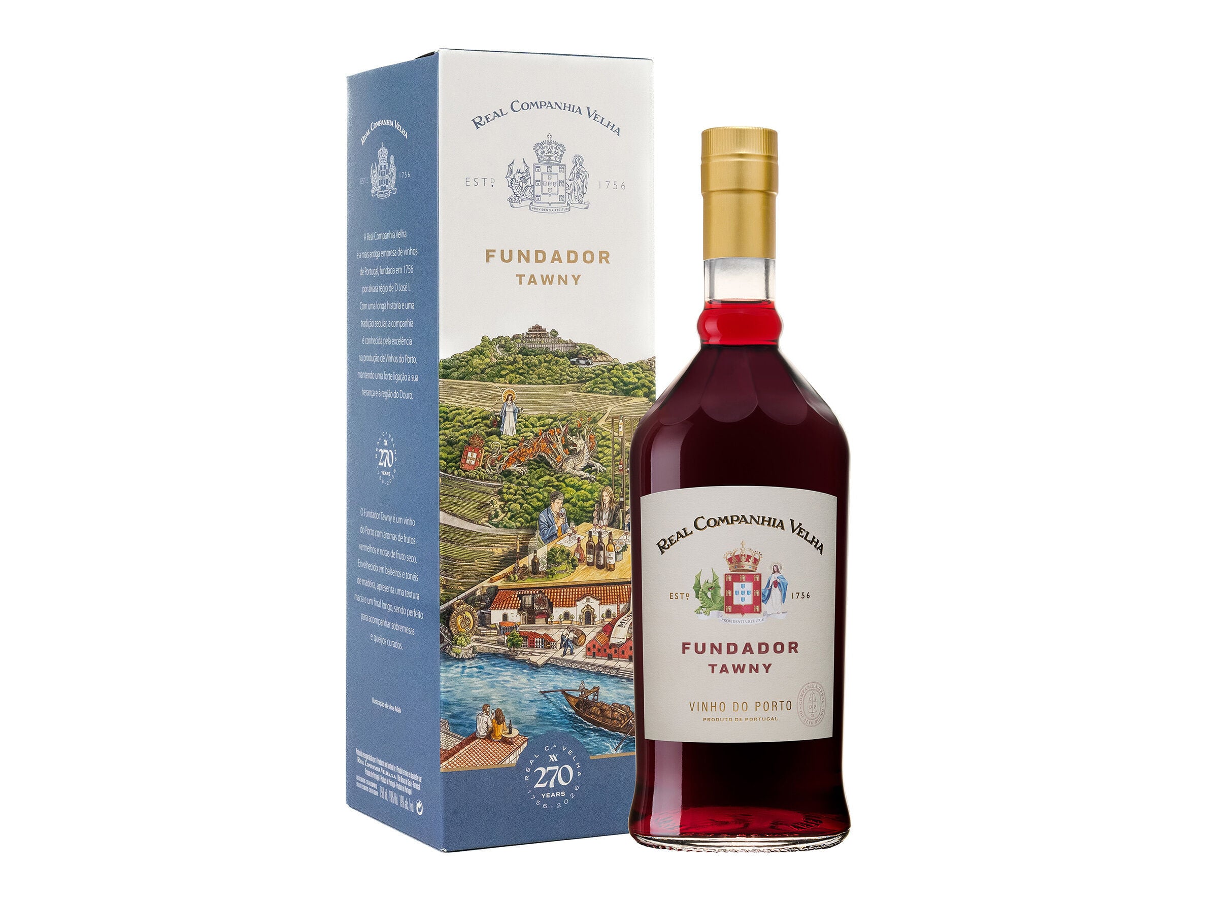 VINHO PORTO FUNDADOR TAWNY 0.75L image number 1
