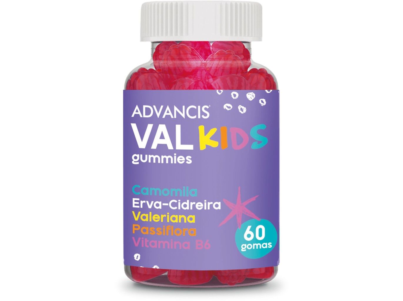SUPLEMENTO ADVANCIS VAL KIDS GUMMIES 60UN image number 0