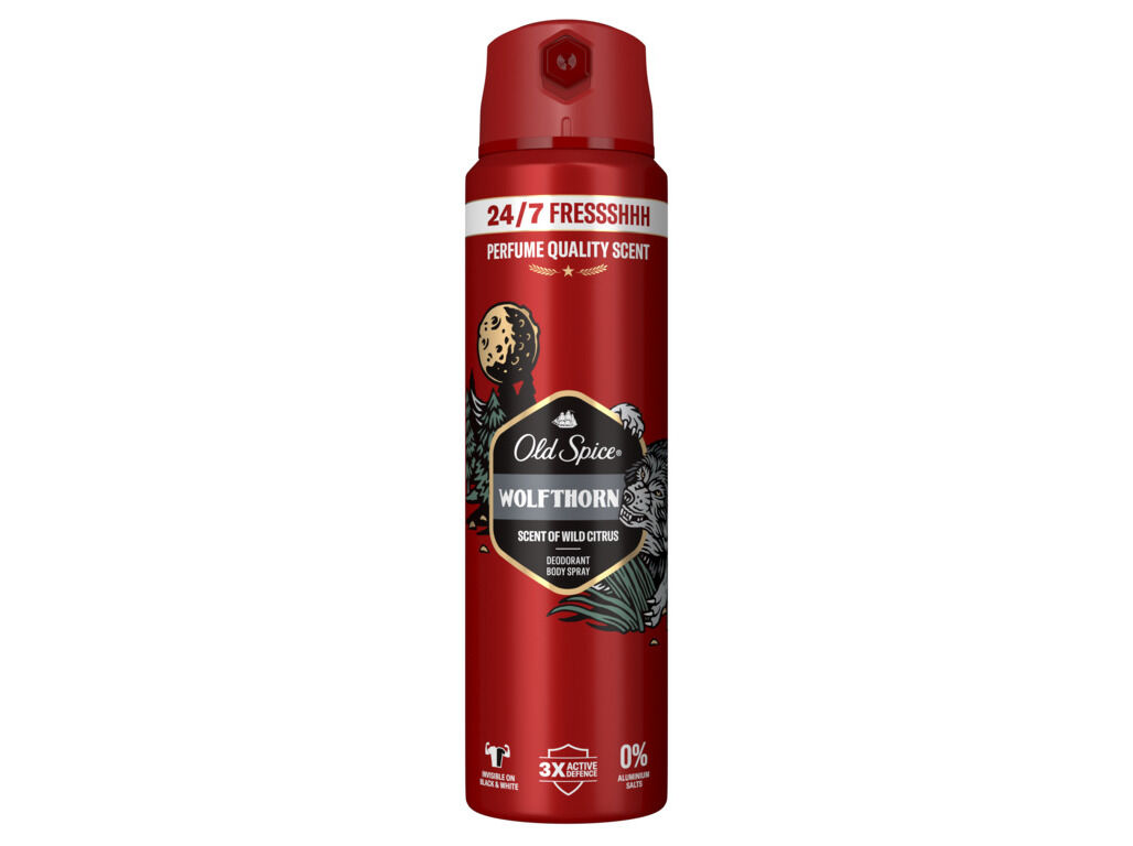 DEOS HOMEM - SPRAY OLD SPICE WOLFTHORN 150ML image number 0