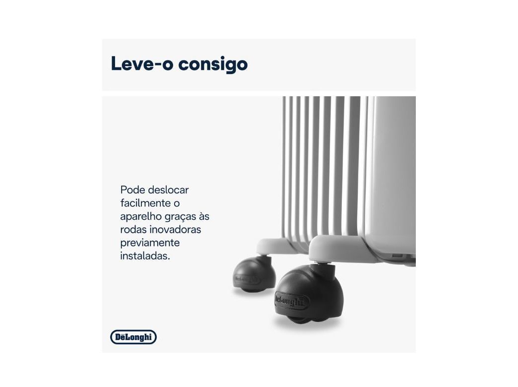 AQUECEDOR A &Oacute;LEO DELONGHI TRRSE1225 RADIAS EASYTRONIC 2500W image number 4