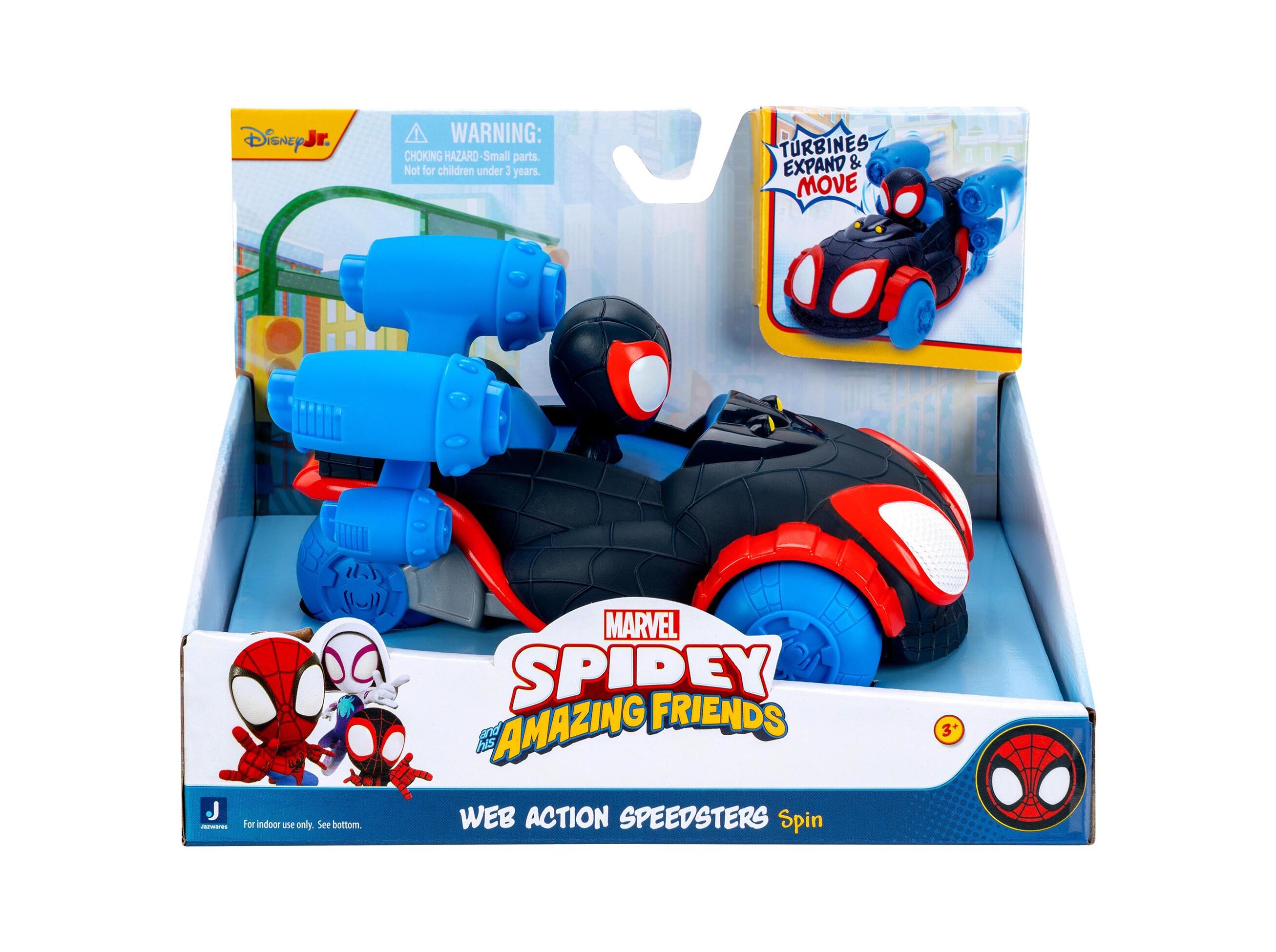 VEICULO WEB SPIDEY&FRIENDS ACTION MODELOS SORTIDOS image number 5