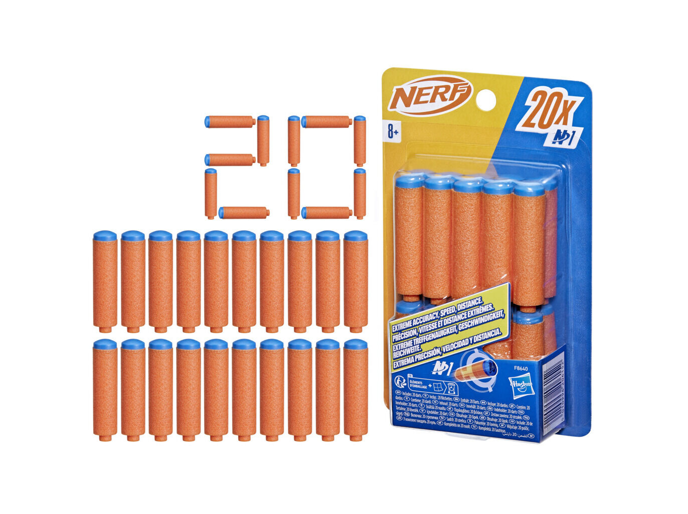 N SERIES 20 DARDOS N1 NERF