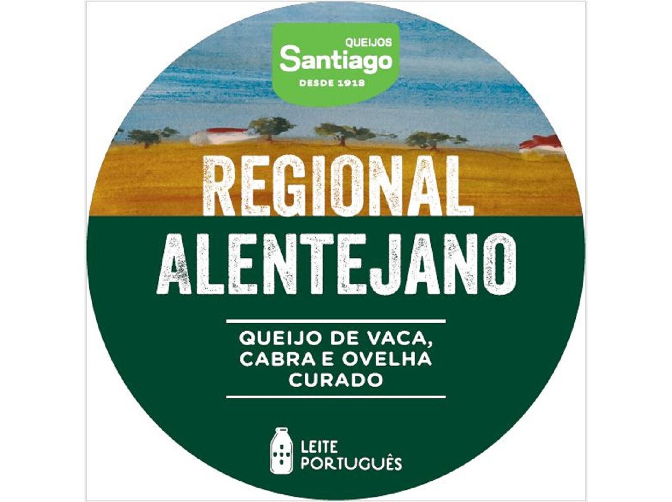 QUEIJO MISTURA ALENTEJANO SANTIAGO 90G image number 1