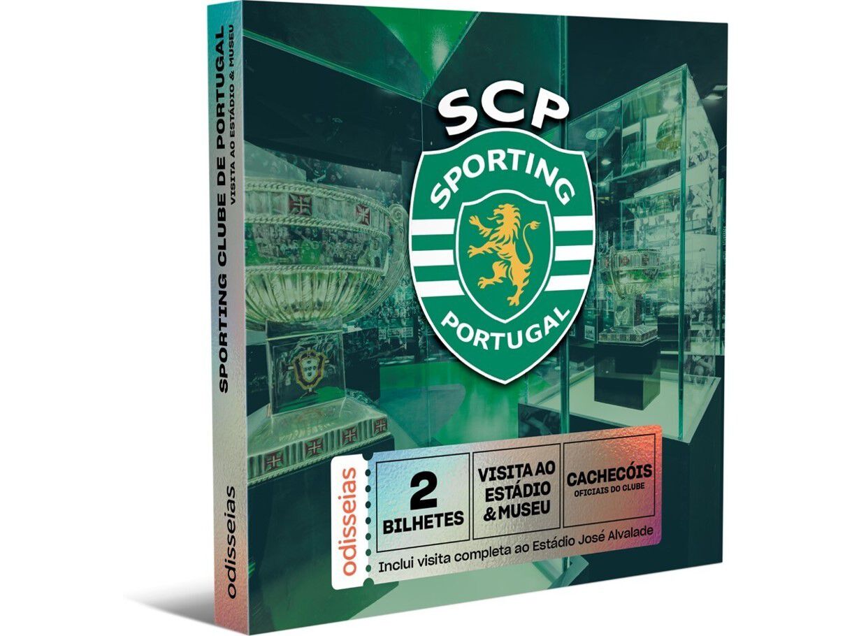 ENTRETENIMENTO ODISSEIAS SCP - VISITA ESTADIO + MUSEU