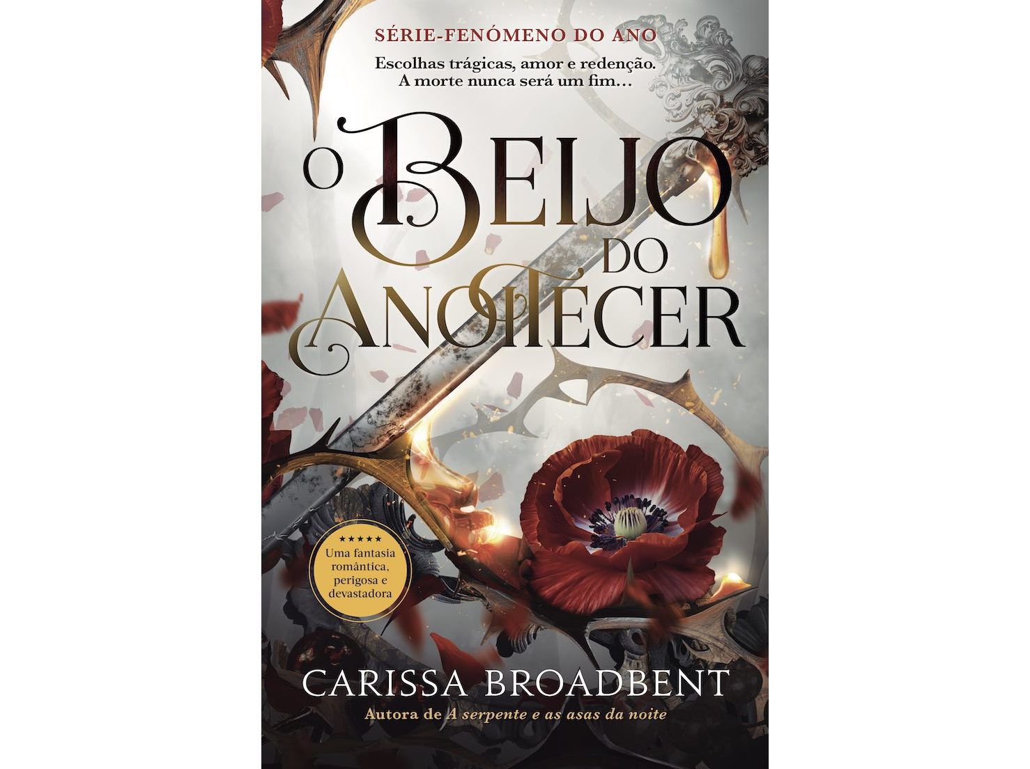 LIVRO O BEIJO DO ANOITECER DE CARISSA BROADBENT image number 0