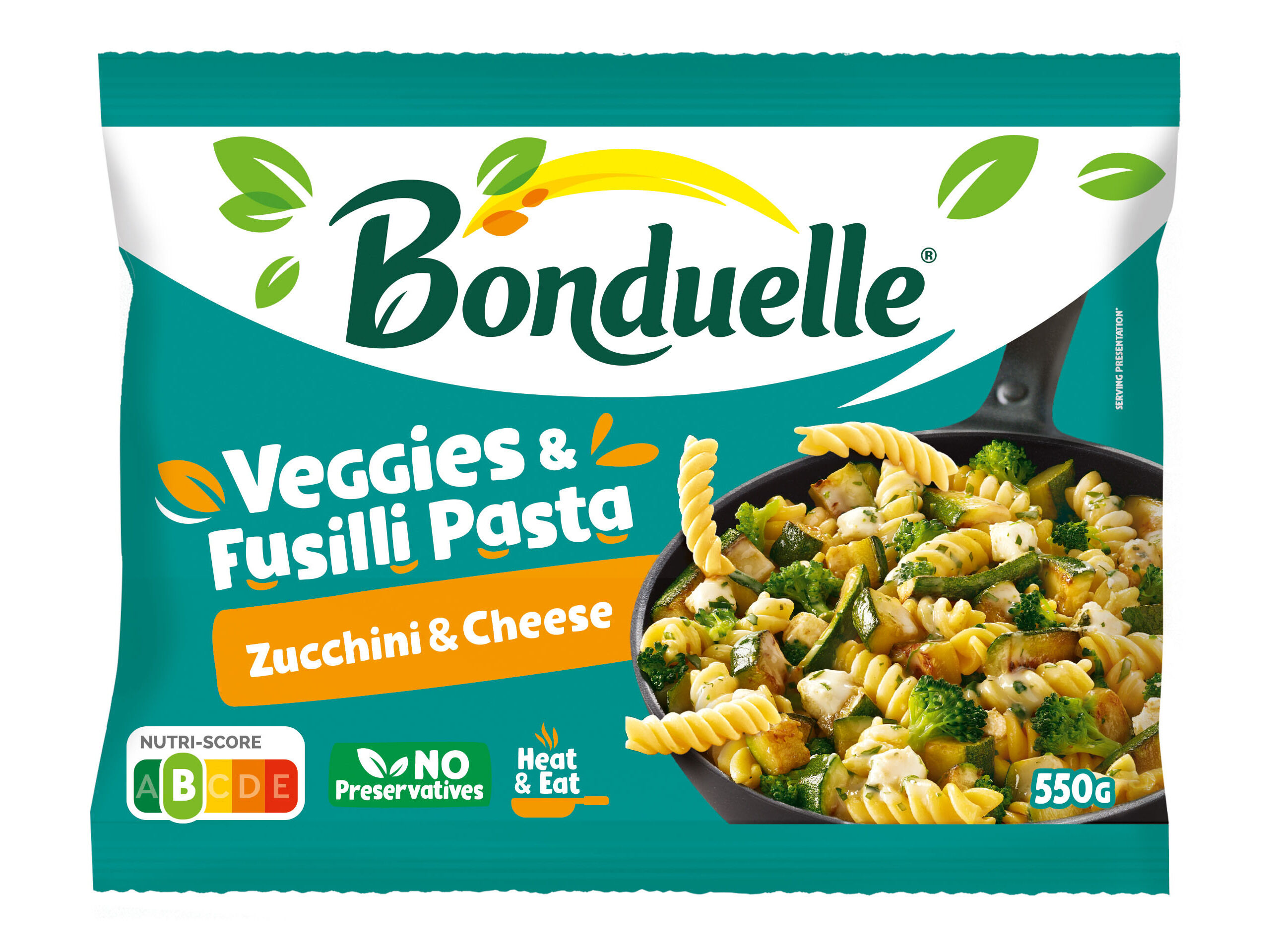 VEGGIES & FUSILLI BONDUELLE 557G