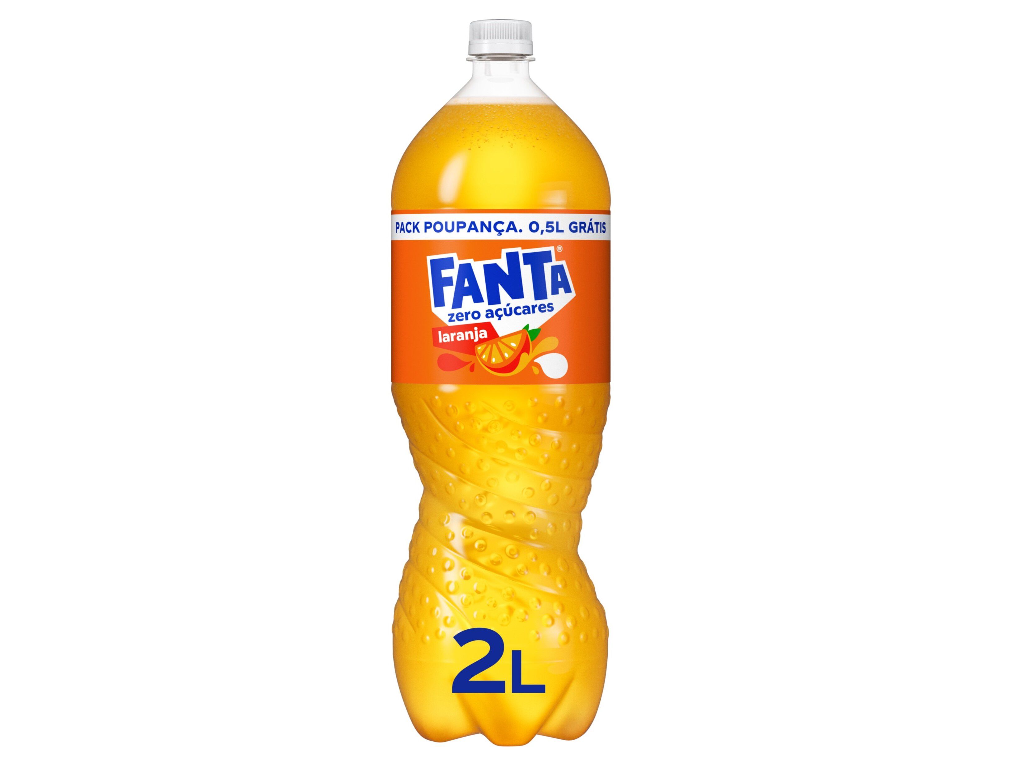 REFRIGERANTE C/ G&Aacute;S FANTA ZERO LARANJA 1.5L+0.5L GR&Aacute;TIS image number 0