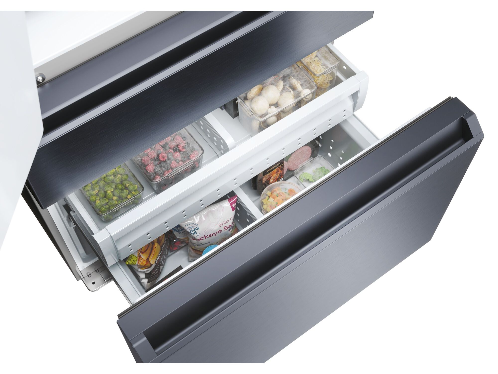 FRIGOR&Iacute;FICO AMERICANO HAIER HFW7918EIMB NO FROST E 601L image number 12