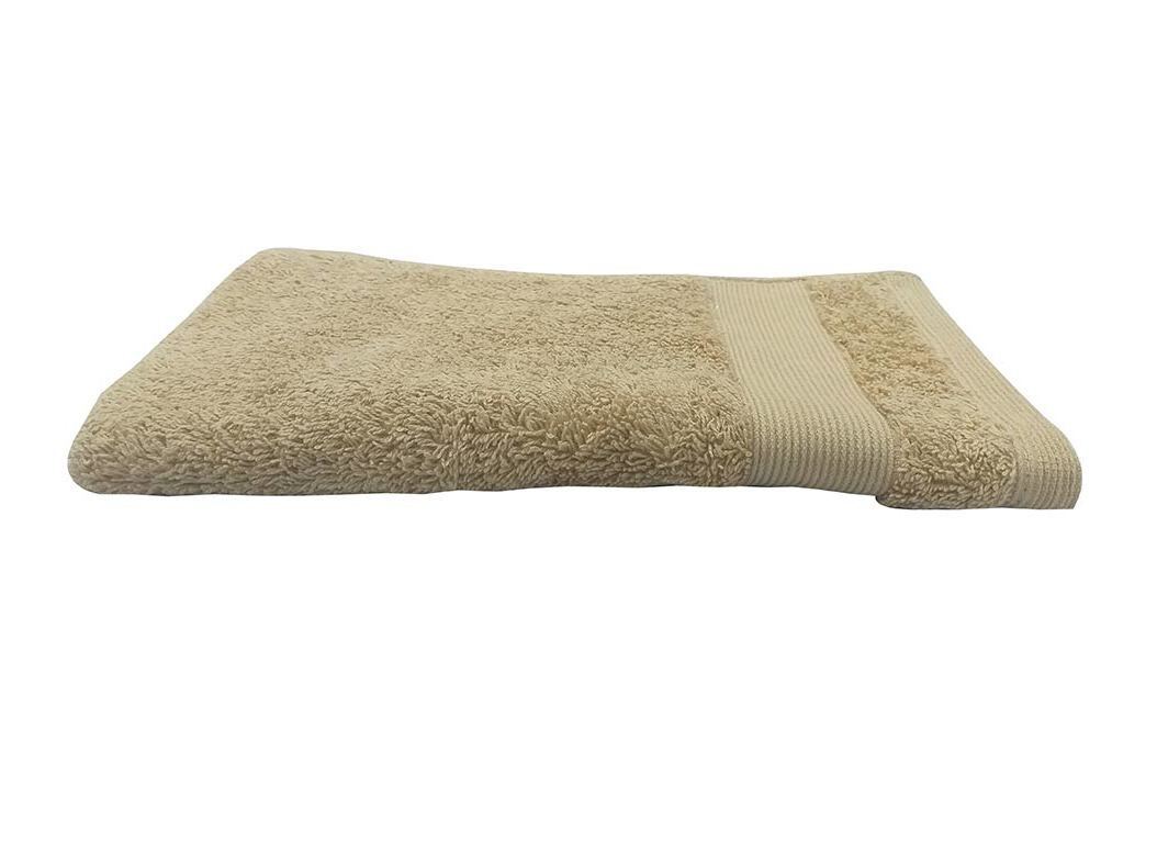 TOALHETE ACTUEL ALGOD&Atilde;O 650G/M2 BEGE 30X50CM