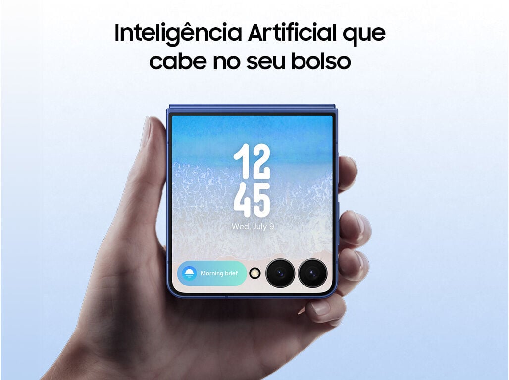 SMARTPHONE SAMSUNG GALAXY Z FLIP 7 256GB AZUL ESCURO image number 2