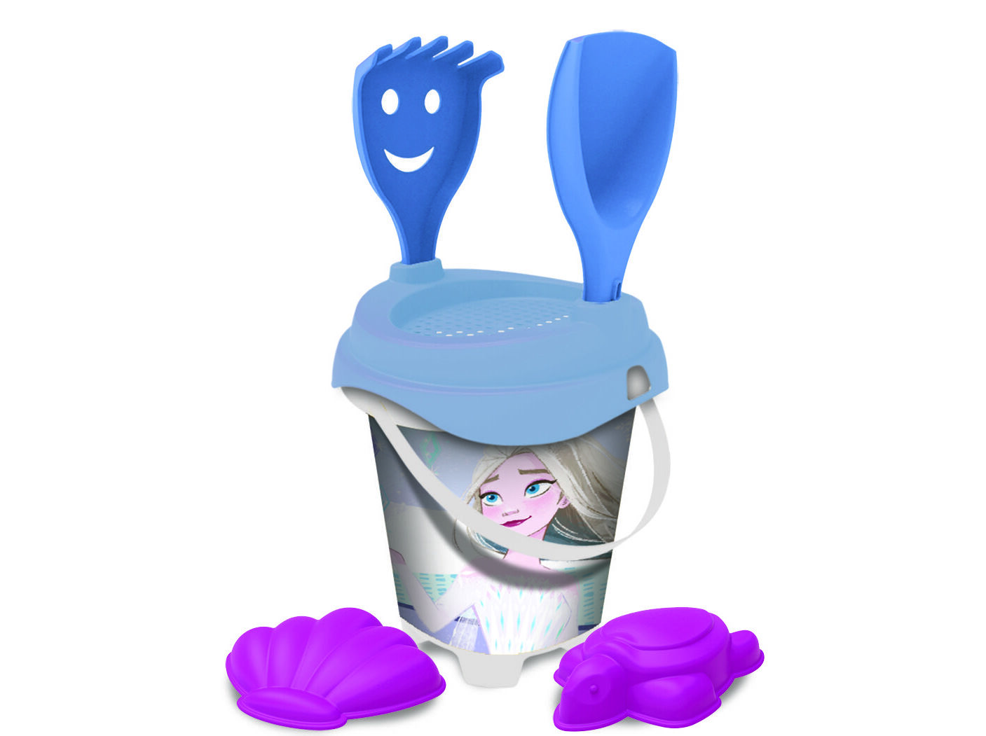 BALDE DE PRAIA FROZEN MONDO COM MOLDES image number 0