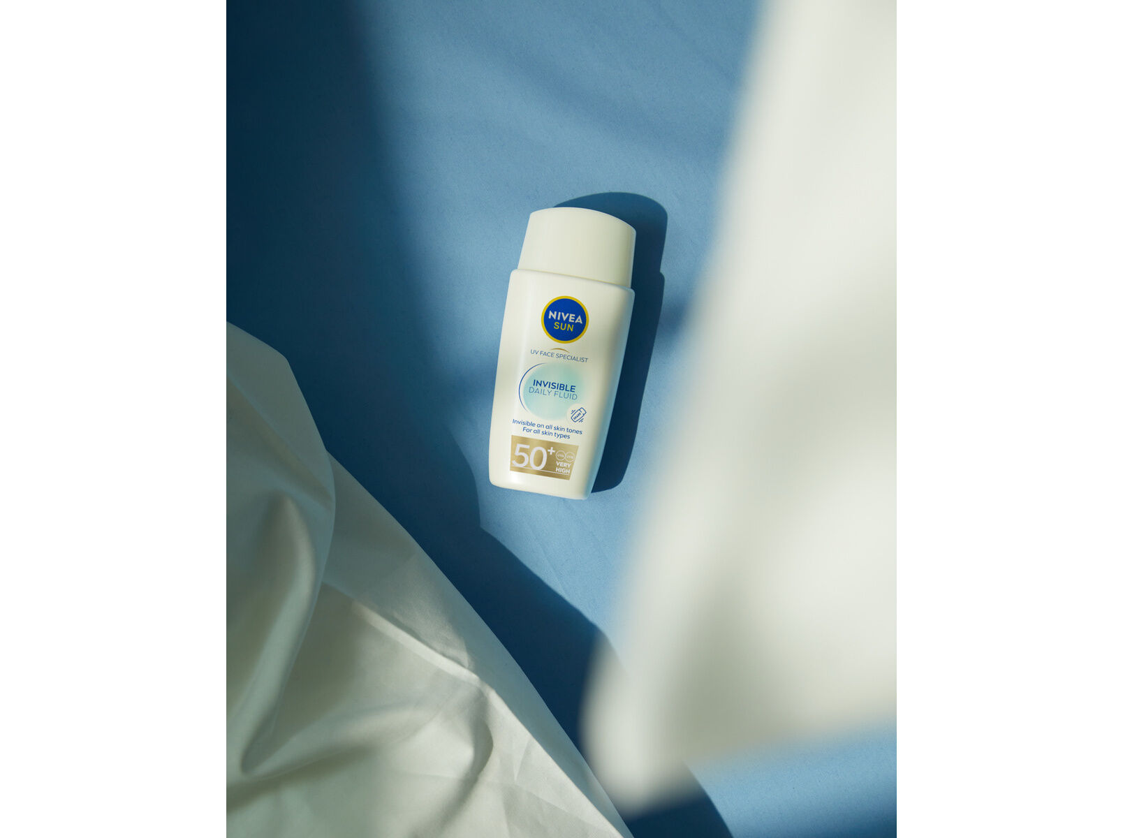 PROTETOR SOLAR NIVEA SUN FLU&Iacute;DO INVIS&Iacute;VEL FP50+ 50ML image number 1