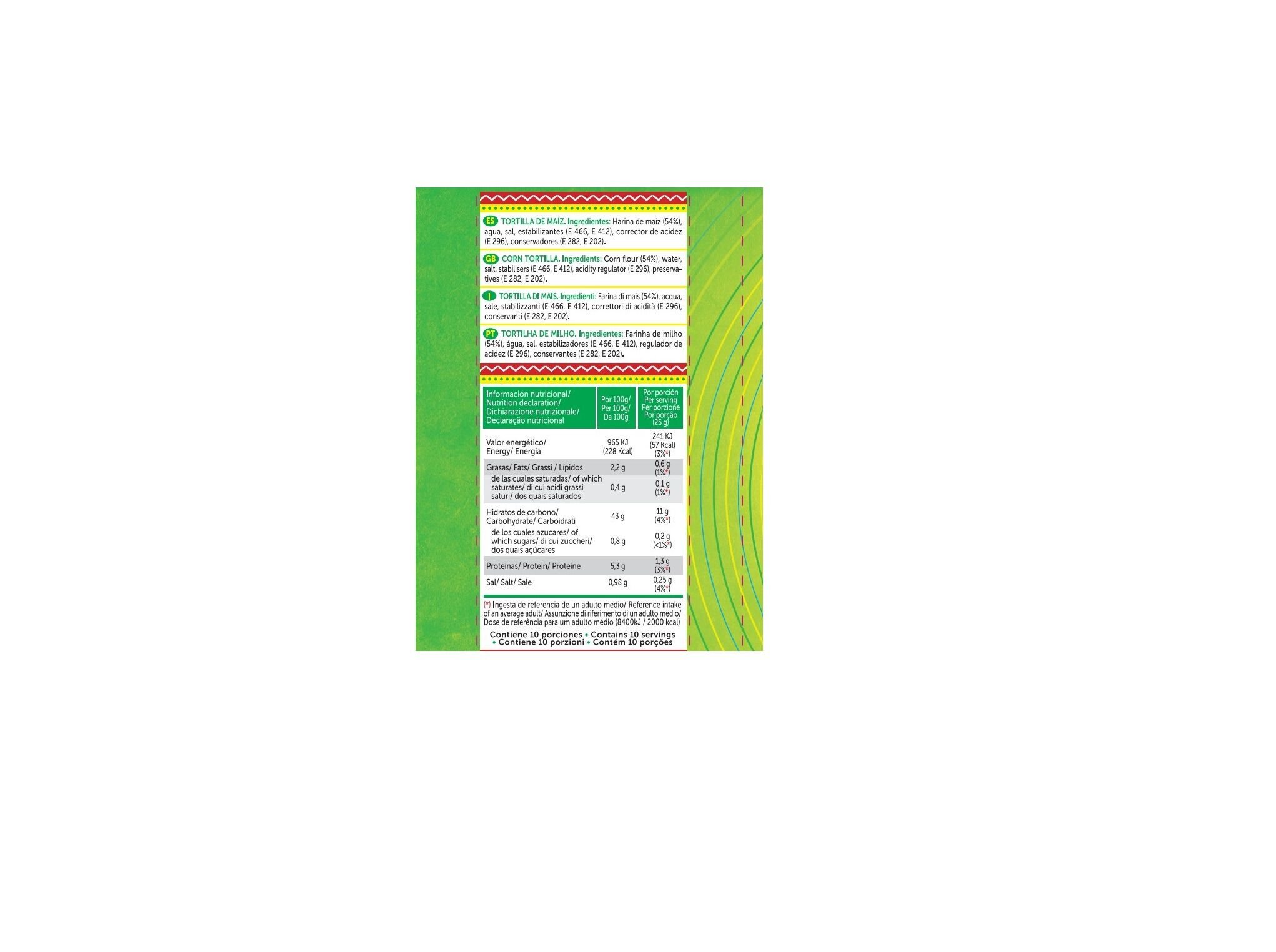 TORTILHAS MEXIFOODS DE MILHO TACOS 250G image number 1