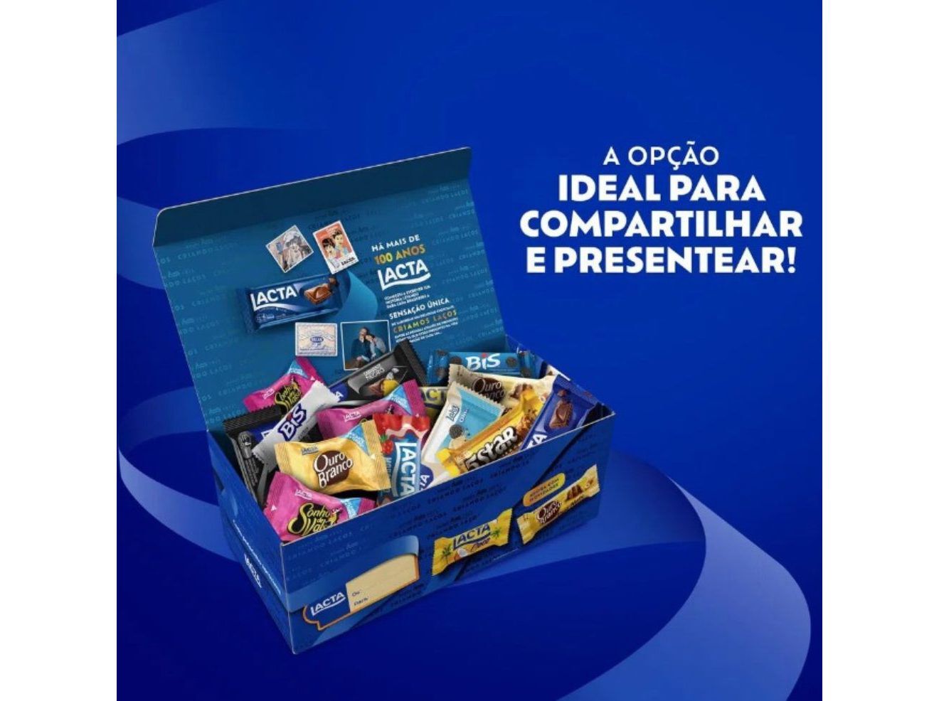 CHOCOLATES LACTA FAVORITOS CAIXA MIX 250.6G image number 0