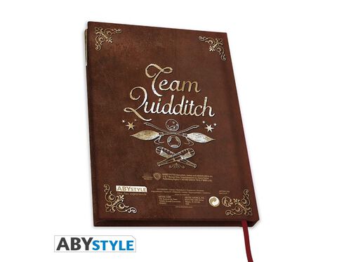 NOTEBOOK QUIDDITCH ABYSTYLE HARRY POTTER image number 1