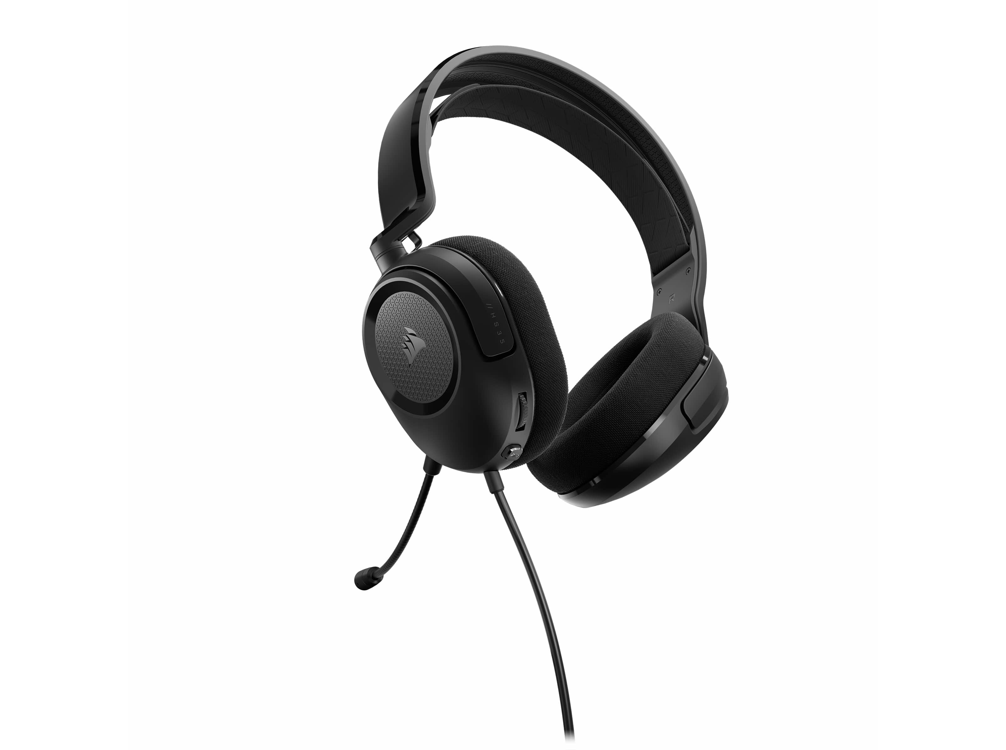 AUSCULTADORES GAMING CORSAIR HS35 V2 STEREO PRETO image number 1