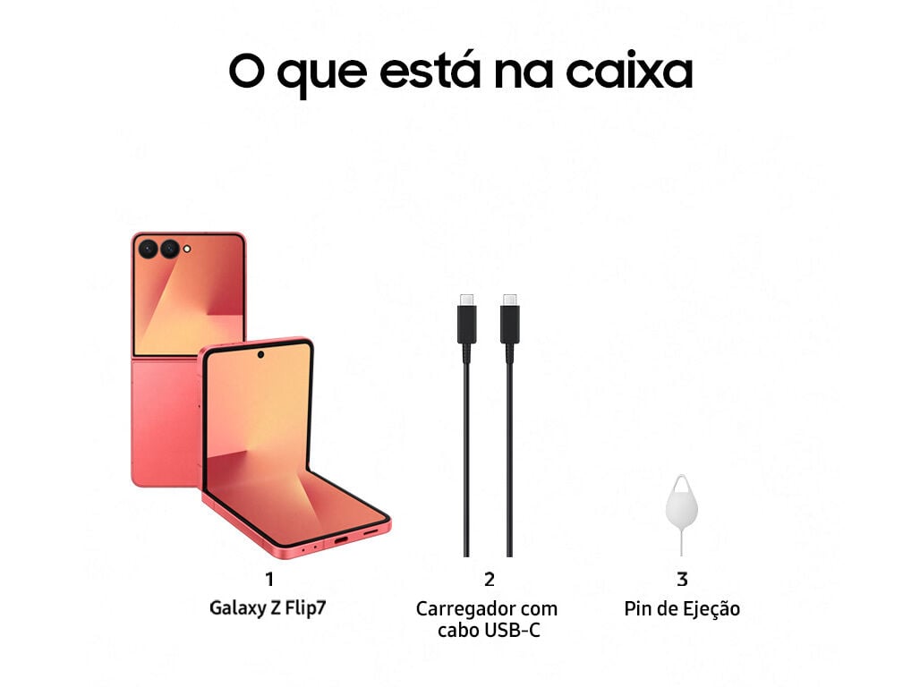 SMARTPHONE SAMSUNG GALAXY Z FLIP7 256GB CORAL image number 6