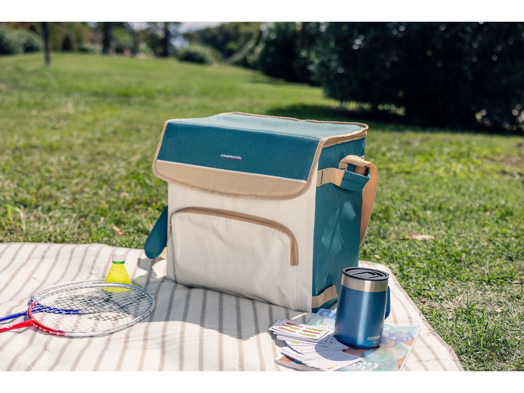 MOCHILA T&Eacute;RMICA CAMPINGAZ AZUL 30L image number 1