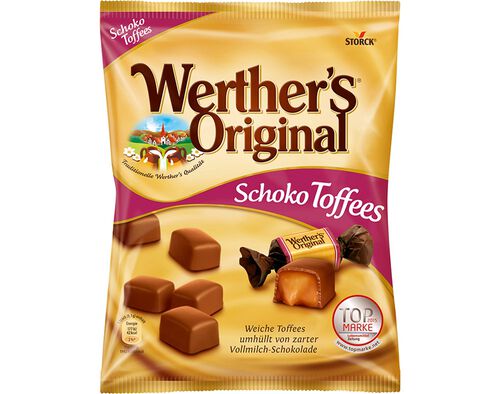 CARAMELOS WERTHER'S ORIGINAL STORCK CHOCO TOFFEE 120G image number 0