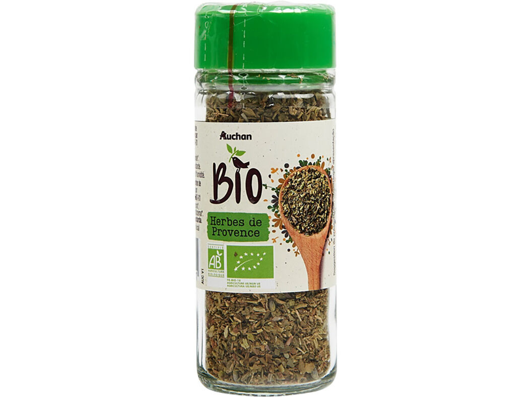 ERVAS DESIDRATADAS AUCHAN BIO PROVENCE 14 G image number 0