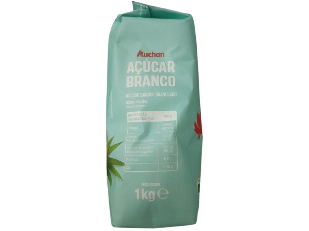 A&Ccedil;&Uacute;CAR AUCHAN BRANCO GRANULADO BX 1KG image number 1