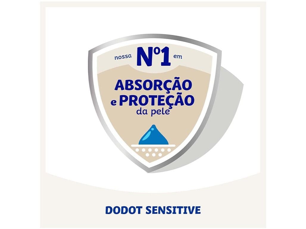 FRALDAS DODOT SENSITIVE T0 1-2.5KG 24 UN image number 6