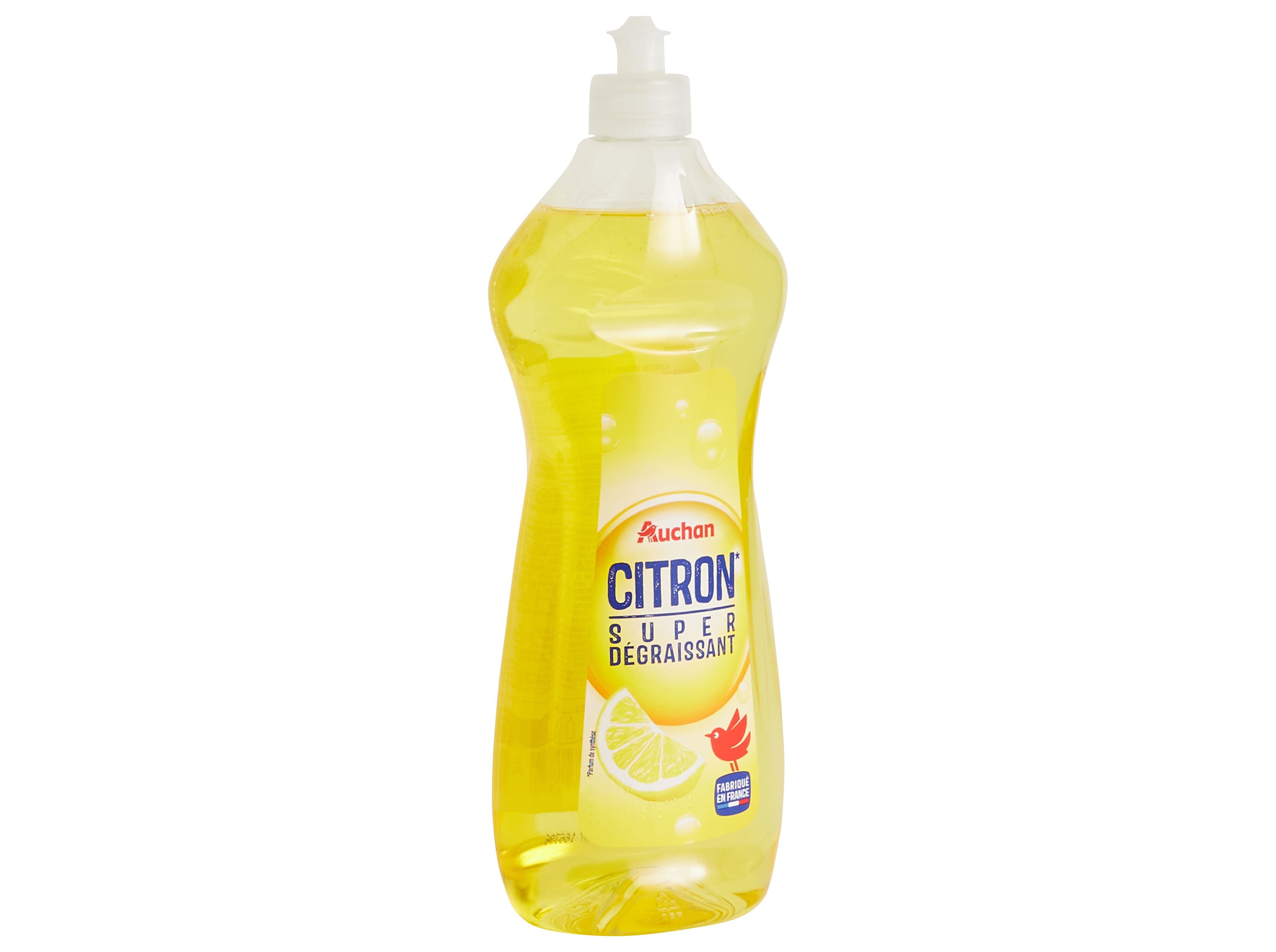 DETERGENTE LOI&Ccedil;A MANUAL AUCHAN CONCENTRADO LIM&Atilde;O 750ML image number 1