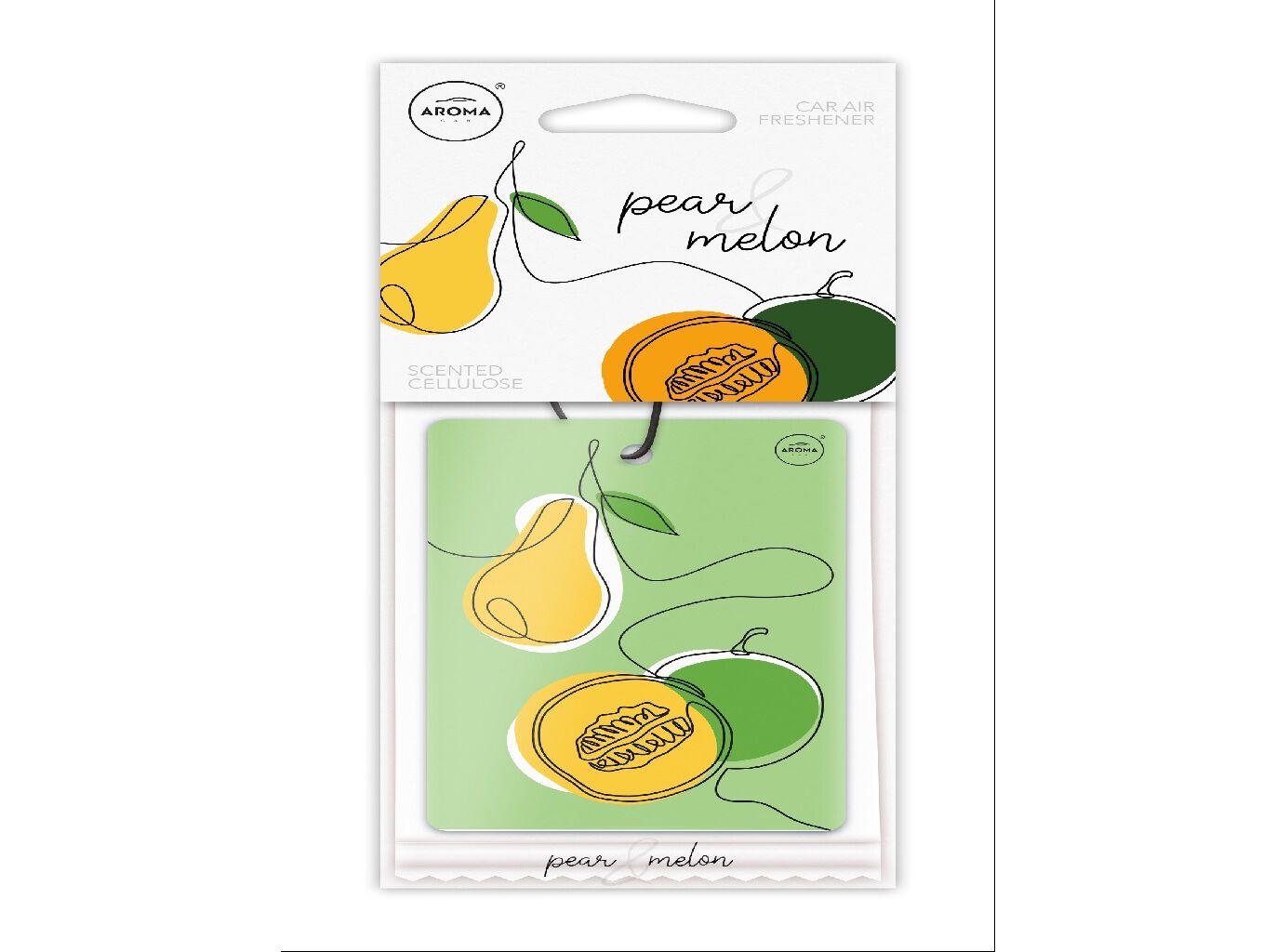 AMBIENTADOR AUTO AROMA CAR PER&Acirc; MEL&Atilde;O image number 1