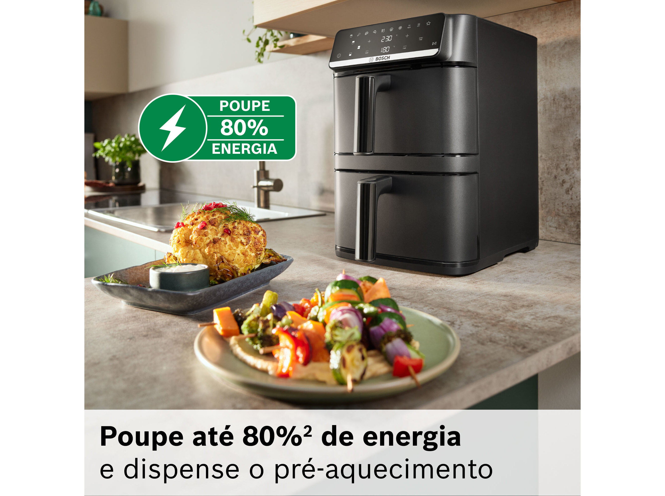 FRITADEIRA AIR FRYER BOSCH MAFD661B4 SERIE 6 12 L image number 5