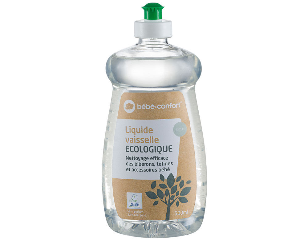 L&Iacute;QUIDO LAVA BIBER&Otilde;ES ECOL&Oacute;GICO B&Eacute;B&Eacute;CONFORT 500ML