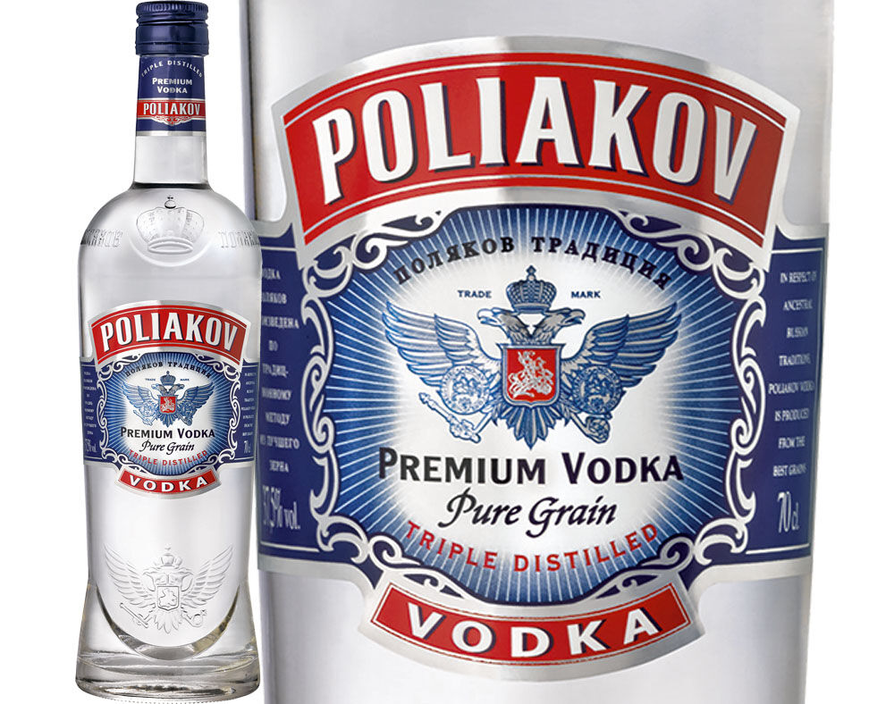 VODKA POLIAKOV 0.70L image number 0