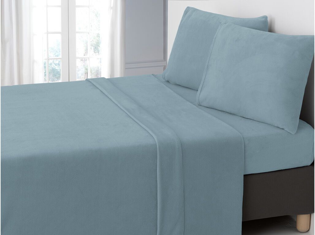 JOGO CAMA CORALINA HOMESPECIAL AZUL 260X270 LIA image number 0