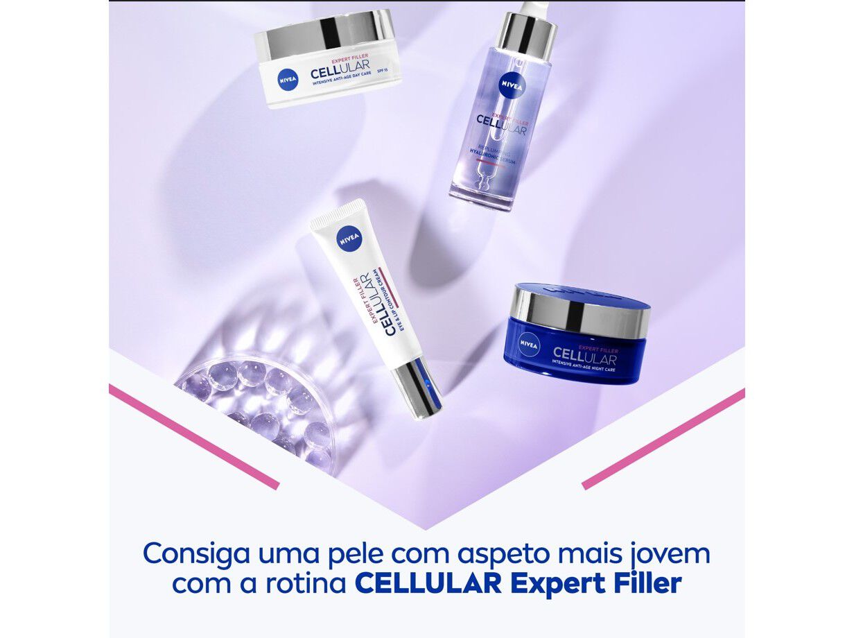 CREME DE ROSTO DE NOITE CELLULAR FILLER +EXTRA FIRMEZA NIVEA 50 ML image number 5