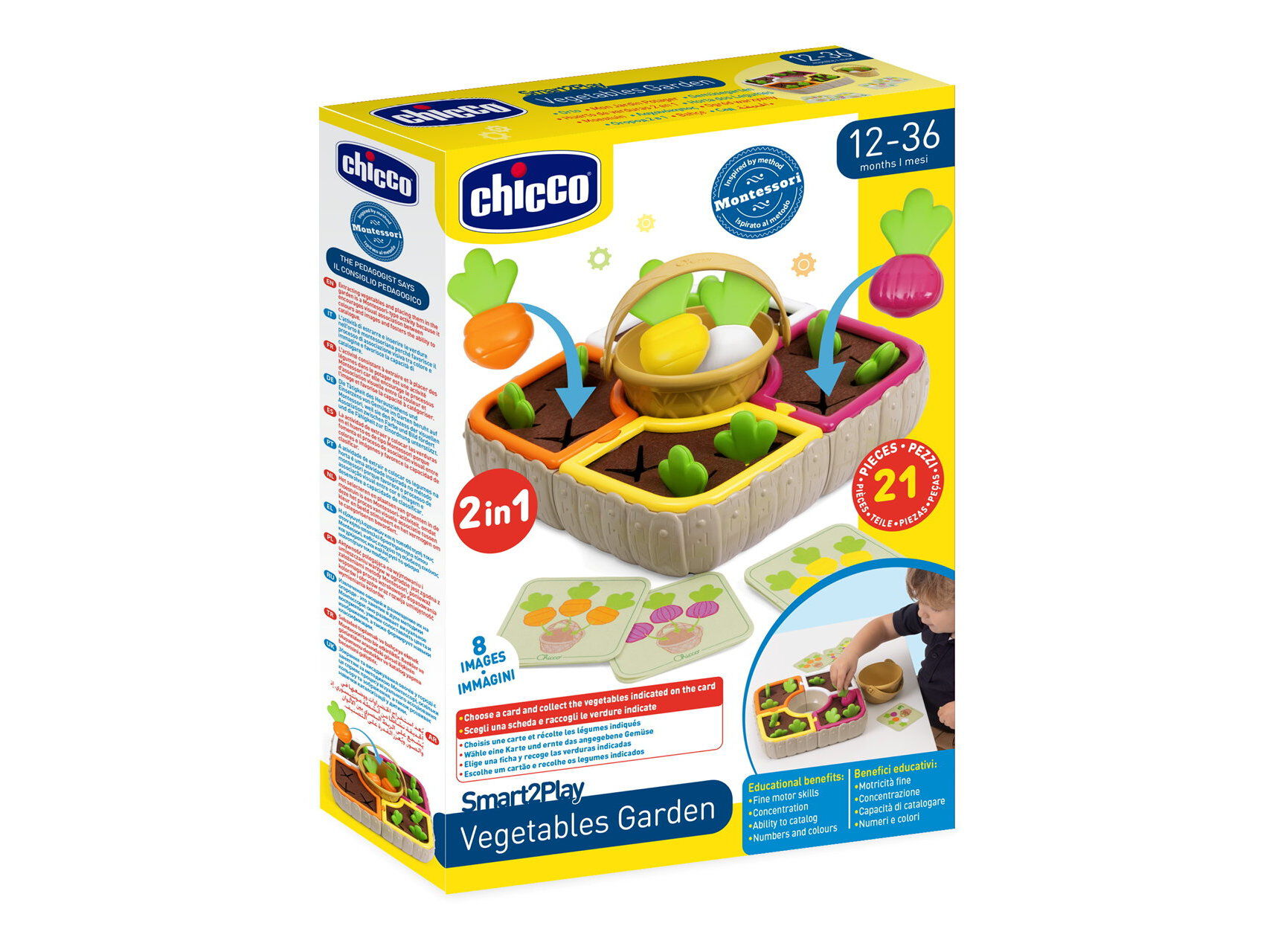 HORTA DOS LEGUMES CHICCO 2 EM 1 image number 1