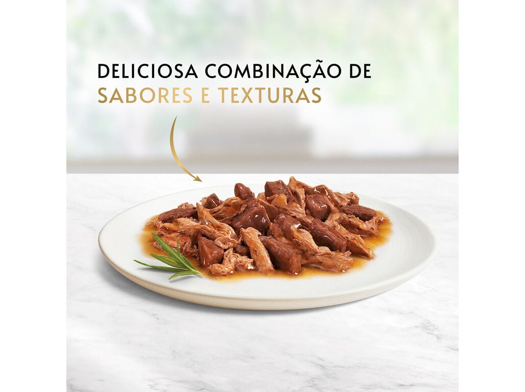 COMIDA H&Uacute;MIDA PARA GATO GOURMET GOLD 12X85G image number 5