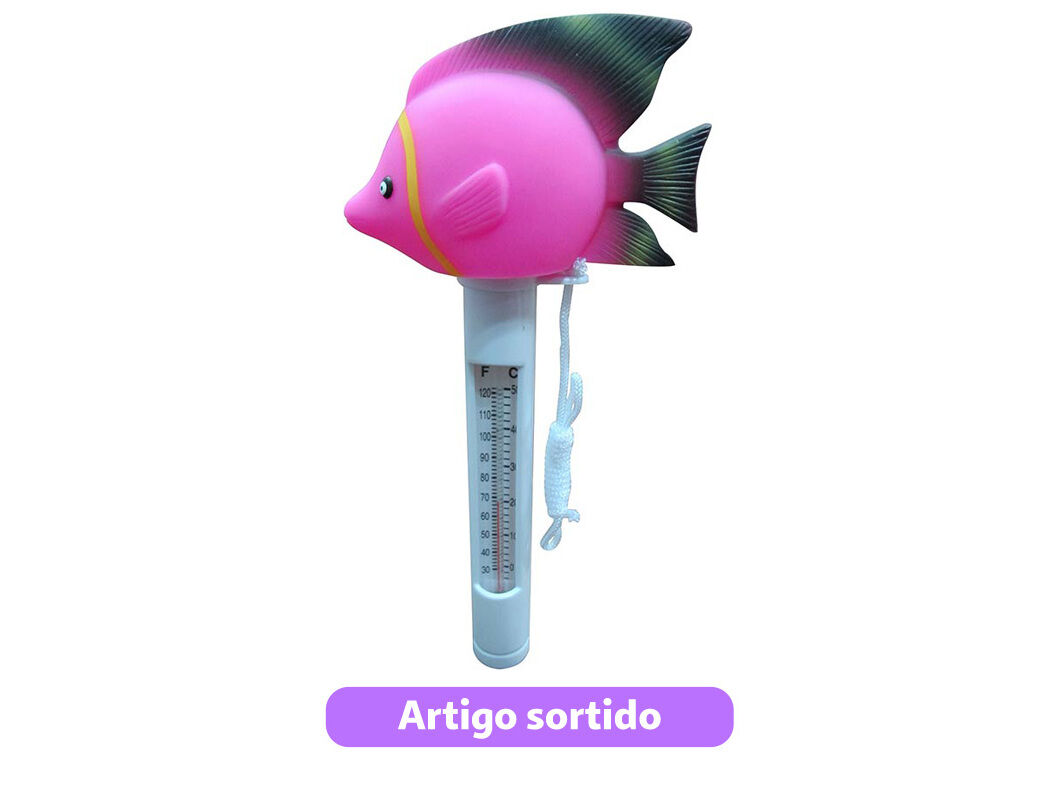 TERM&Oacute;METRO PARA PISCINA GARDENSTAR COM PEIXE DECORATIVO MODELOS SORTIDOS image number 1