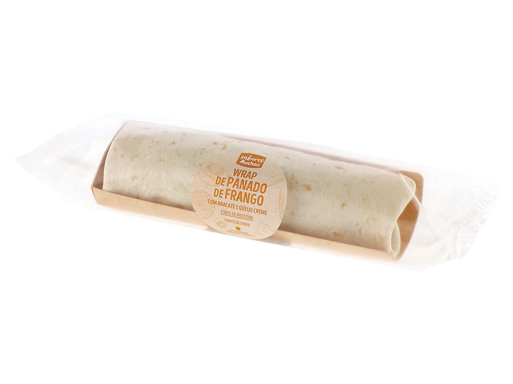 WRAP DE PANADO DE FRANGO SABORES AUCHAN UN