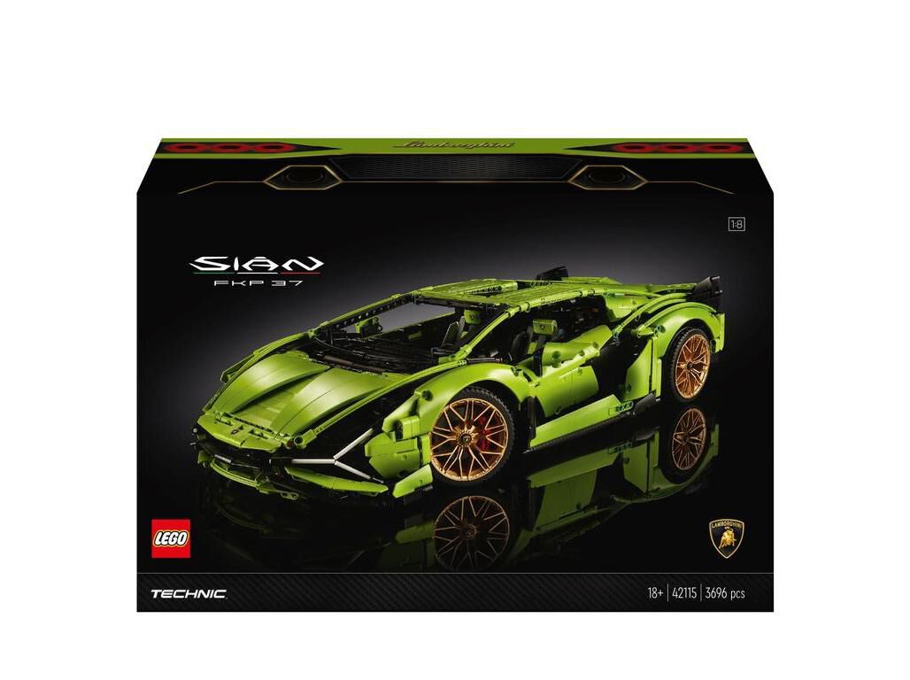 LAMBORGHINI SI&Aacute;N FKP 37 LEGO TECHNIC 42115 image number 0