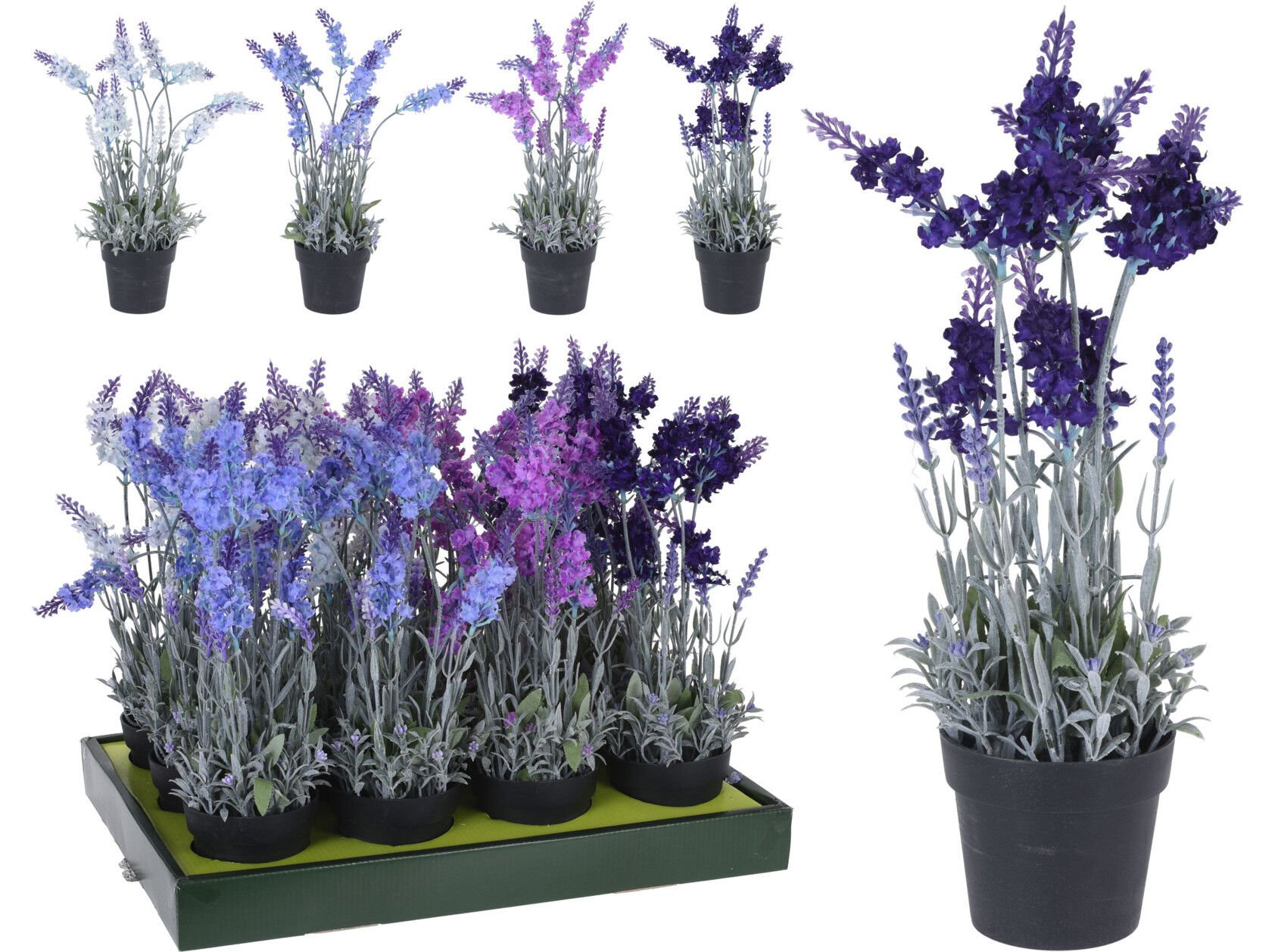 PLANTA ARTIFICIAL 40CM CORES SORTIDAS image number 1