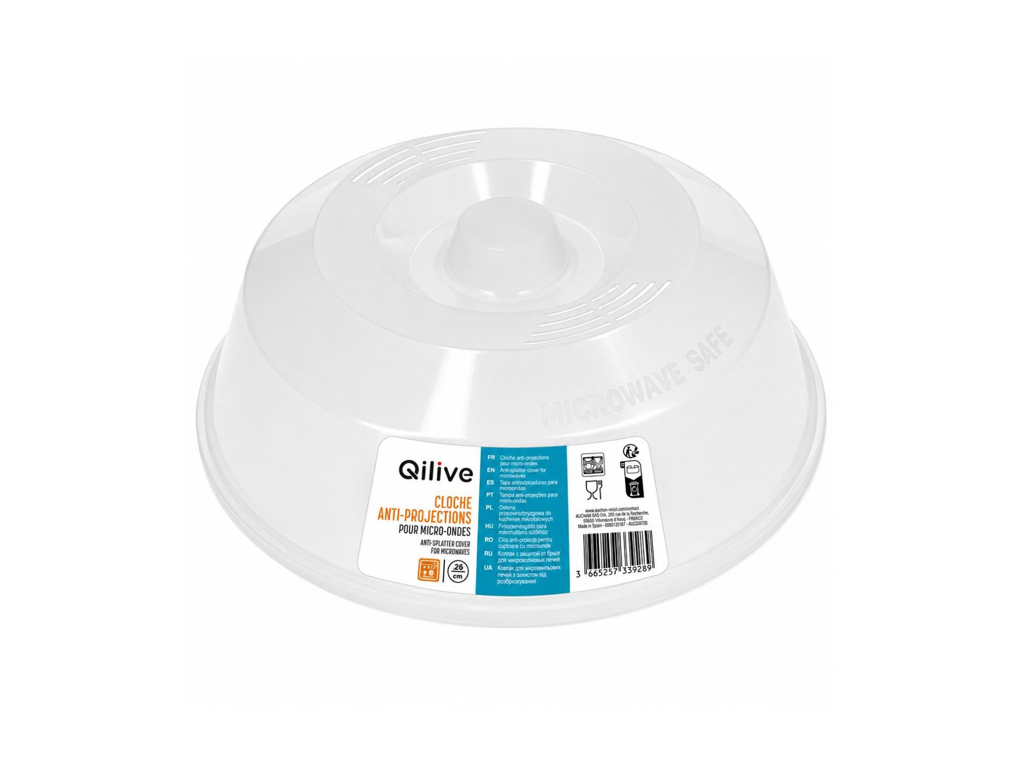 TAMPA QILIVE PARA MICRO-ONDAS 600121097 BRANCA