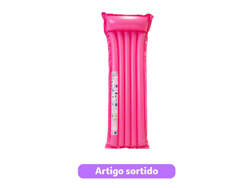 COLCH&Atilde;O DE PRAIA ONE TWO FUN 174X59CM CORES SORTIDAS