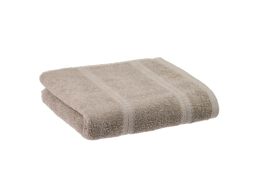 TOALHETE COM LINHAS ACTUEL CINZENTO 400G 30X50CM