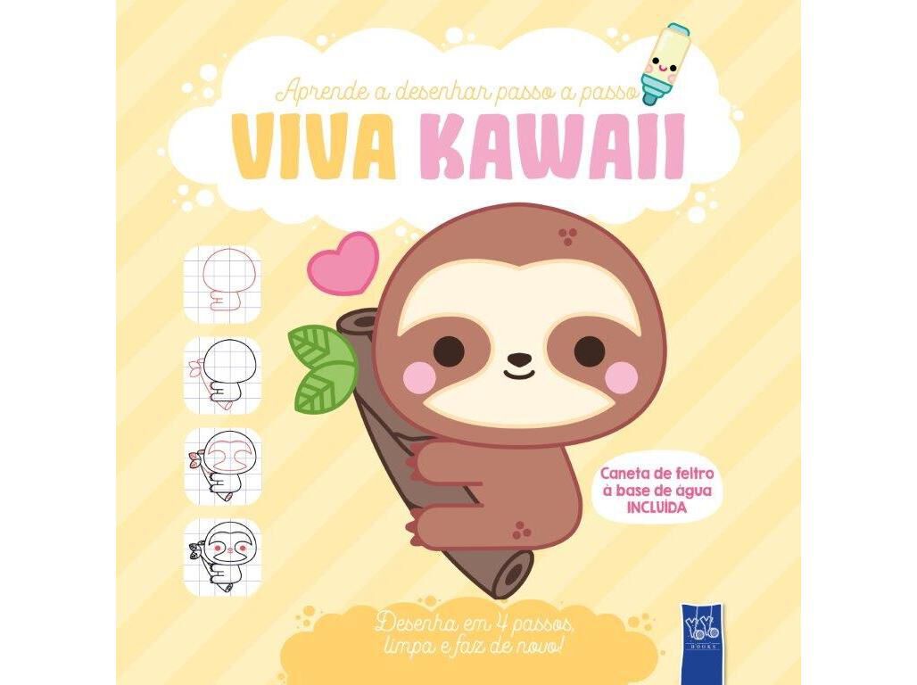 LIVRO VIVA KAWAII AMARELO - COALA image number 0