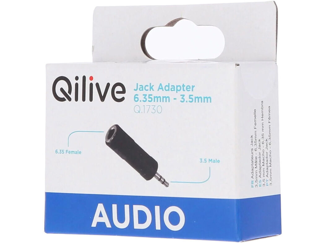 ADAPTADOR &Aacute;UDIO QILIVE G4217925 635MM F /35MM M image number 0