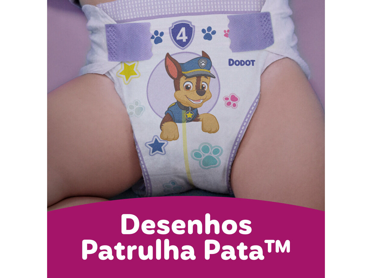 FRALDAS DODOT ACTIVITY EXTRA BOX T4 144UN image number 7