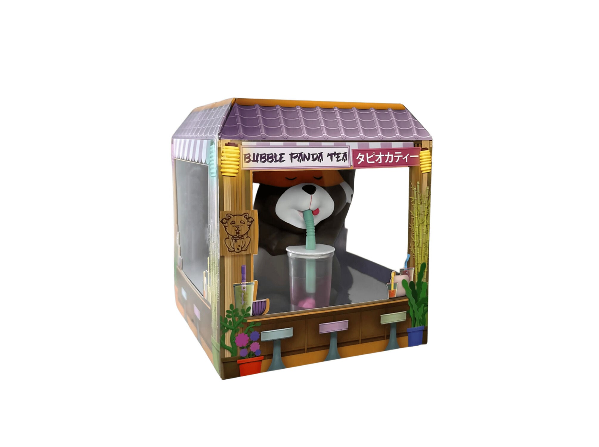 MEALHEIRO BUBBLE PANDA TEA PVC 18CM image number 1