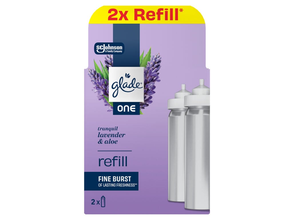 AMBIENTADOR GLADE ONE LAVENDER REC 2UN image number 0