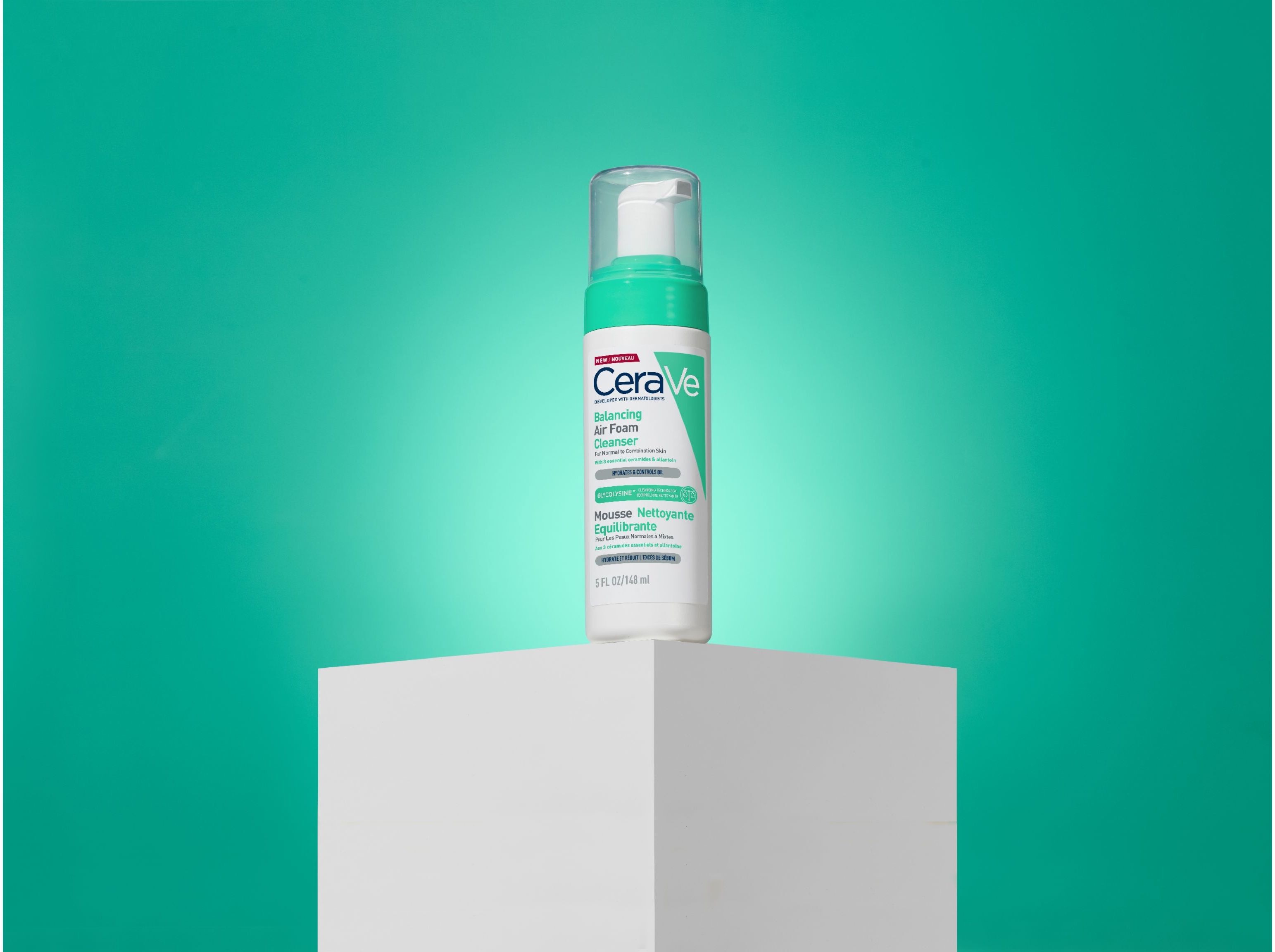 MOUSSE LIMPEZA CERAVE AIR FOAM REEQUILIBRANTE 150ML image number 1