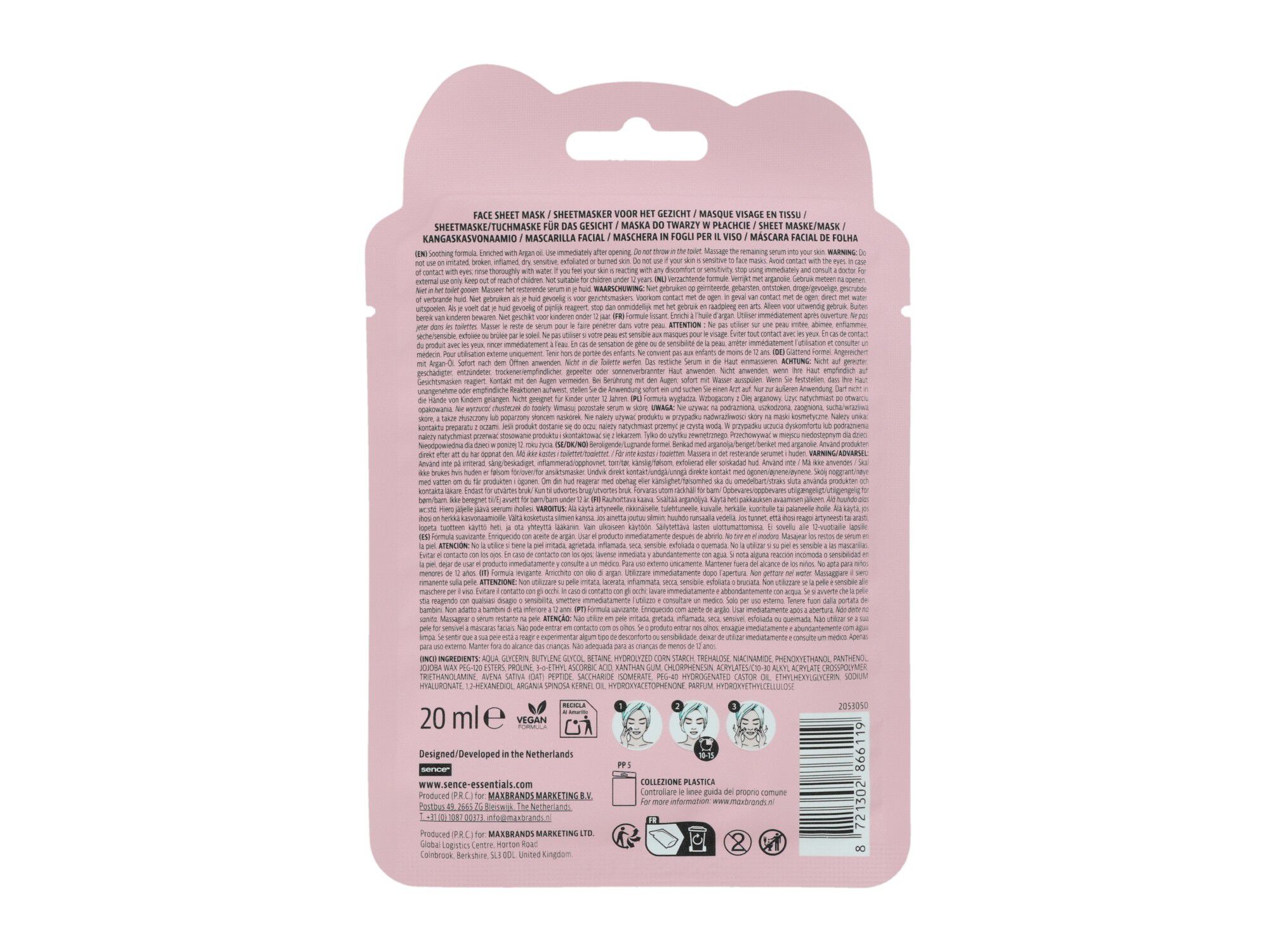 M&Aacute;SCARA FACIAL SENCE COLLECTION GLITZ AND GLAM image number 1