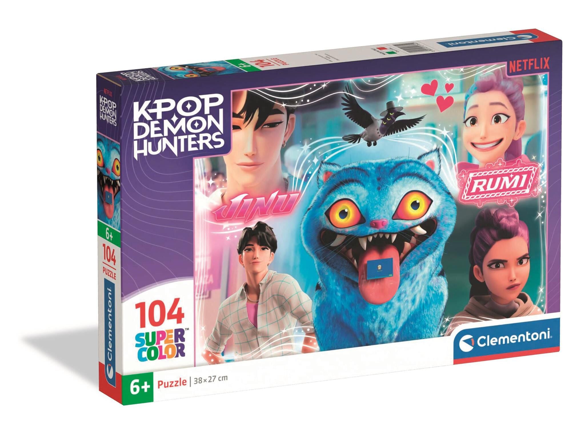 PUZZLE DEMON HUNTERS CLEMENTONI K-POP 104 PE&Ccedil;AS image number 0
